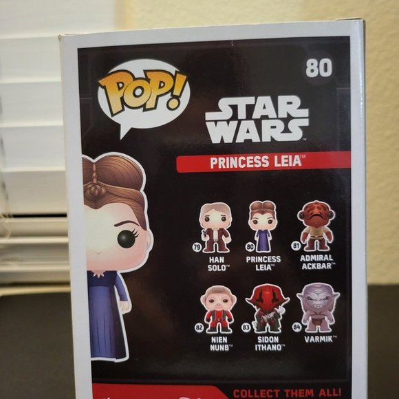 Star Wars (The Force Awakens) Princess Leia Funko Pop - Picture 3 of 11